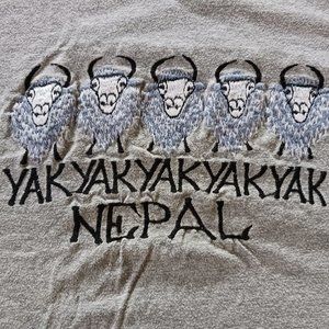 Nepal Yak Tourist T Shirt